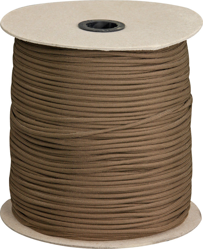 Parachute Cord Brown 1000 ft 4076MFBR111