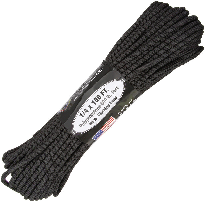 Utility Rope Black 14100-B
