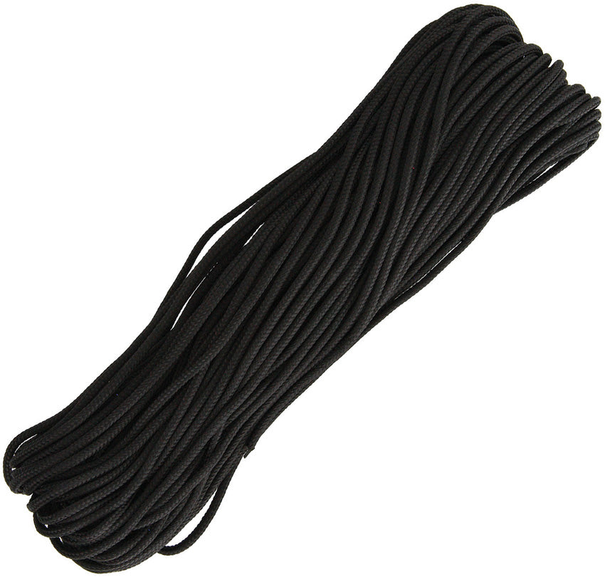 325 Paracord Black 4890 BLACK NYLON CORD