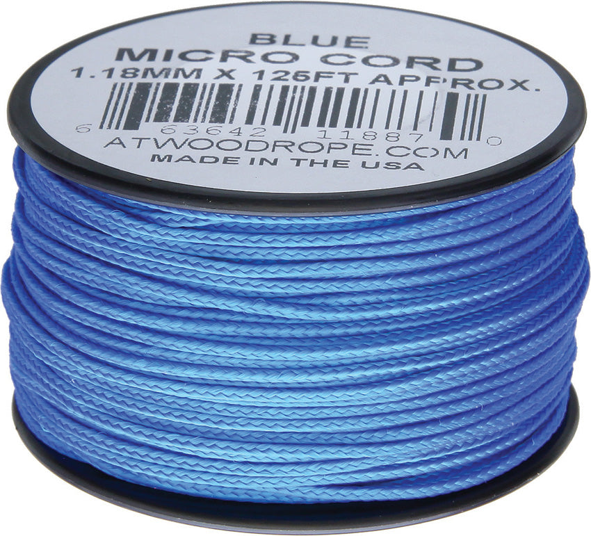 Micro Cord 125ft Blue MS02 - BLUE