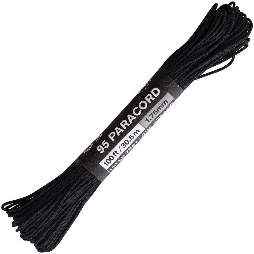 95 Paracord Black