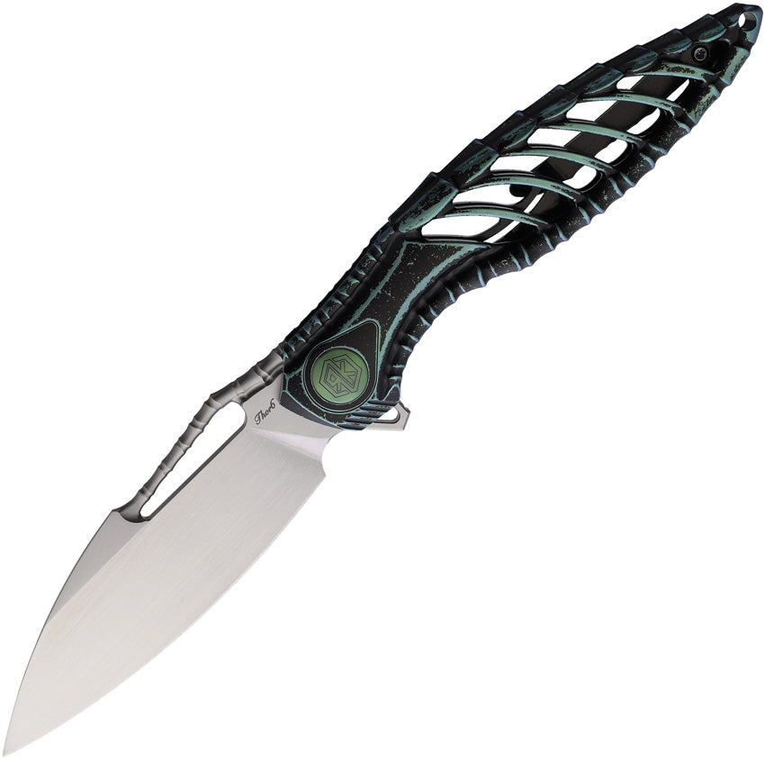 Thor 6 Framelock Green Ti RK-11287-4