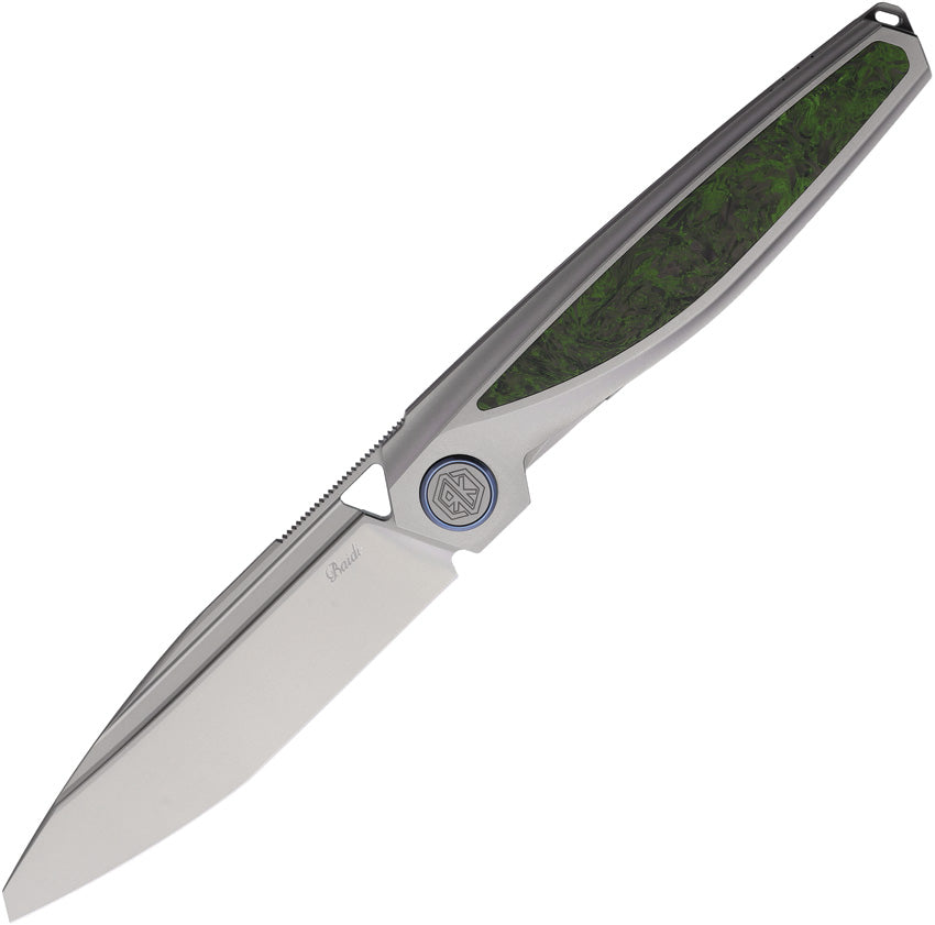 Baidi-T Linerlock Green CF BAIDI-T-GCF