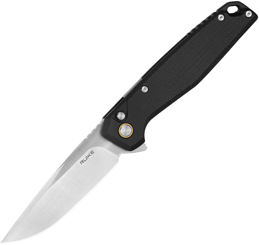 P873 Button Lock Black P873-MB