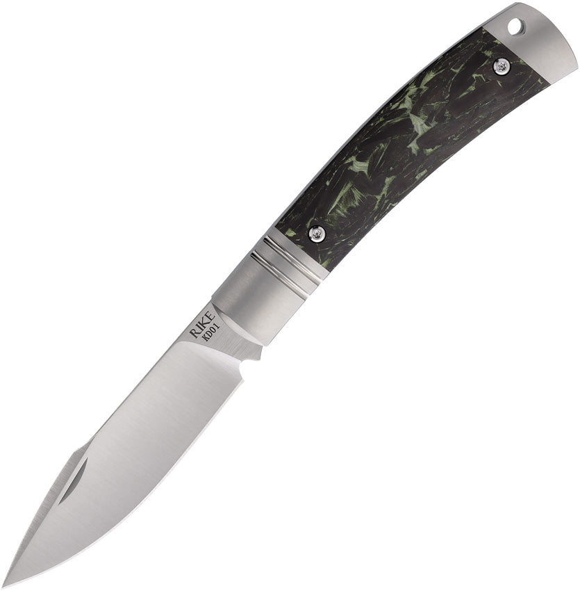 Slip Joint Black Green CF RKKD01GRNCF