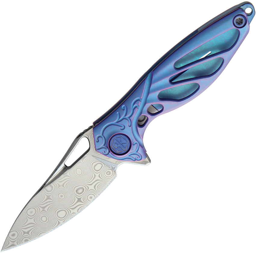 Hummingbird Framelock Blue MINI BLUE