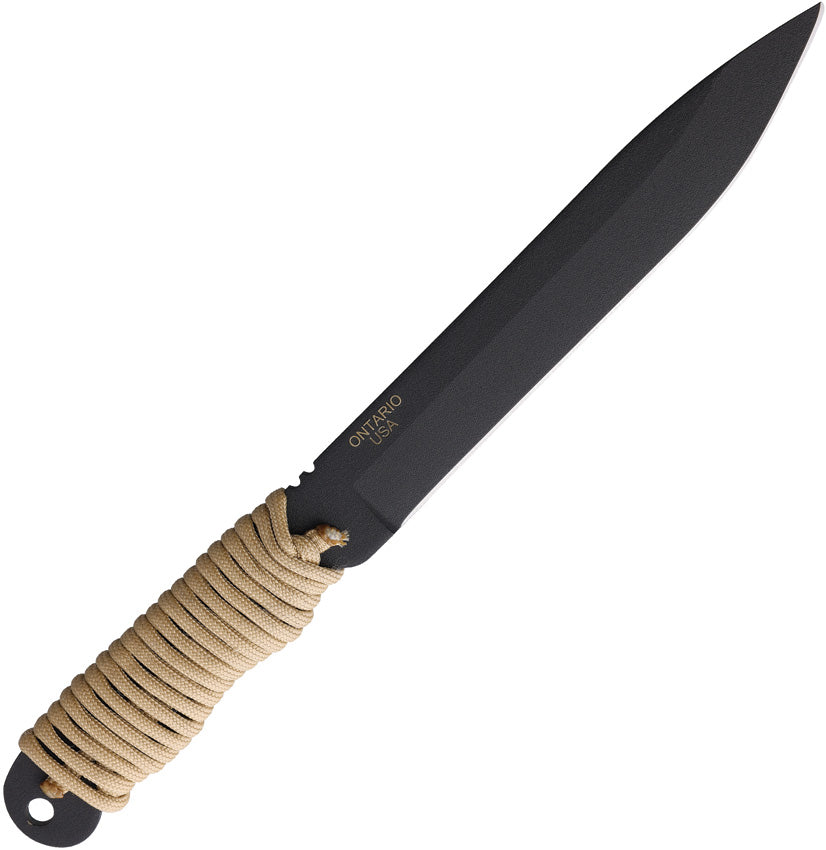 Shank Fixed Blade Tan Cord RN9410DT