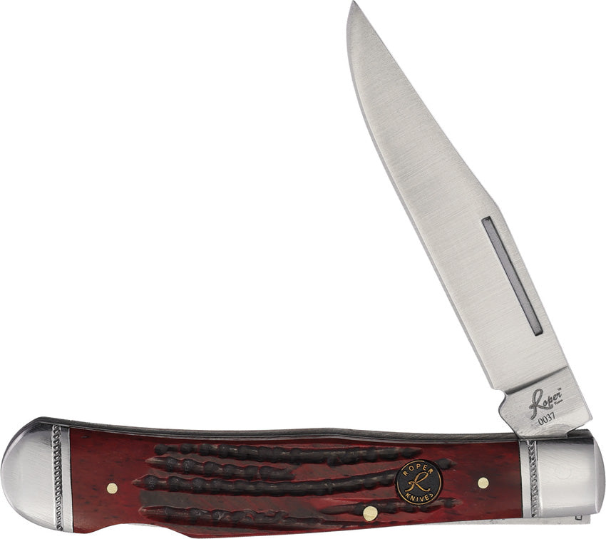 Lockback Trapper Red Bone