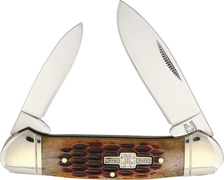 Canoe Amber Jigged Bone KB203