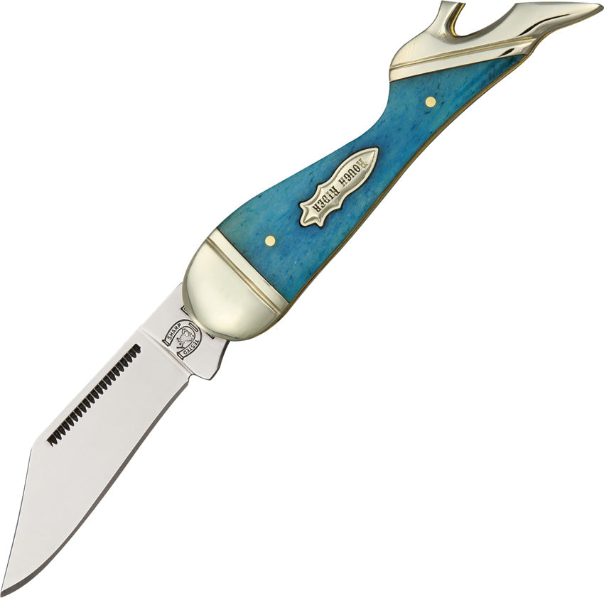 Small Leg Knife Blue Bone KB114 TURQUOISE