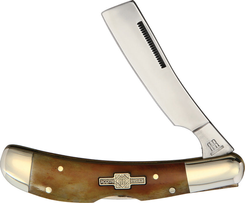 Lockback Razor Smooth Amber RR2003