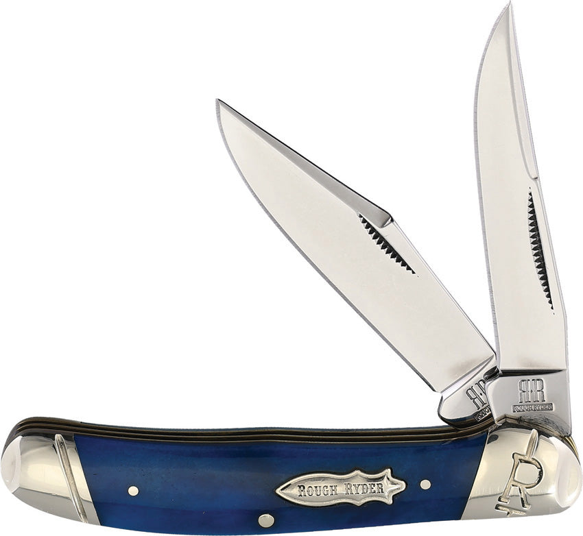 Copperhead Blue Smooth Bone
