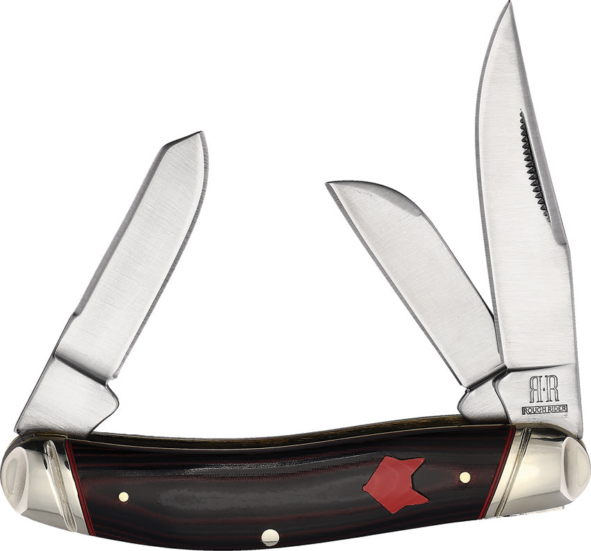 Sowbelly Stockman Black/Red