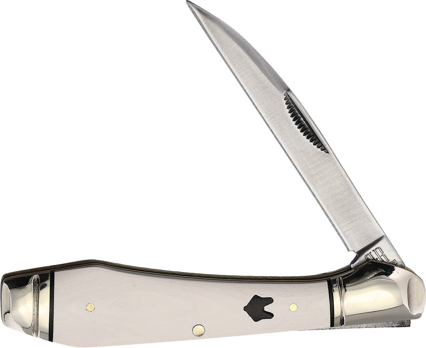 Wharncliffe Folder White Mic