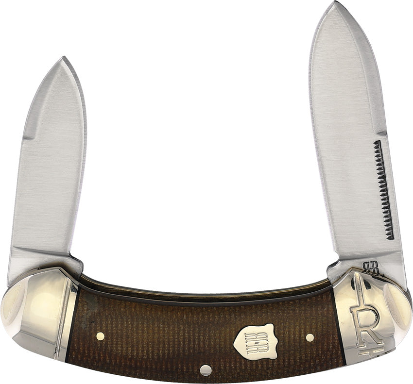 Bow Canoe Brown Burlap RR2376