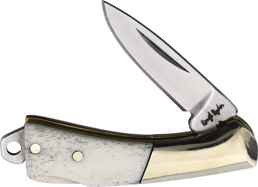 Mini Lockback White Bone RR2458 KA46