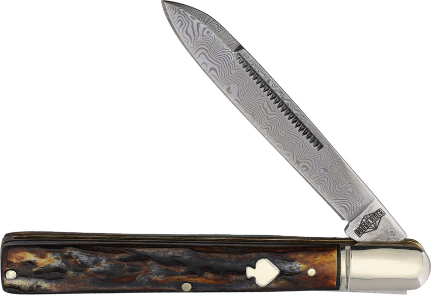 Doctor Cinnamon Bone Damascus RR2526 KB164