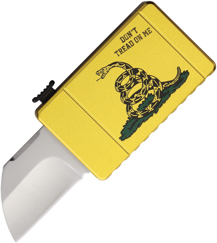 Dont Tread On Me Knife Gold RR 26964
