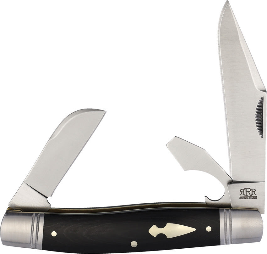 Common Stock D2 Black Micarta RRR008 COMMON STOCK