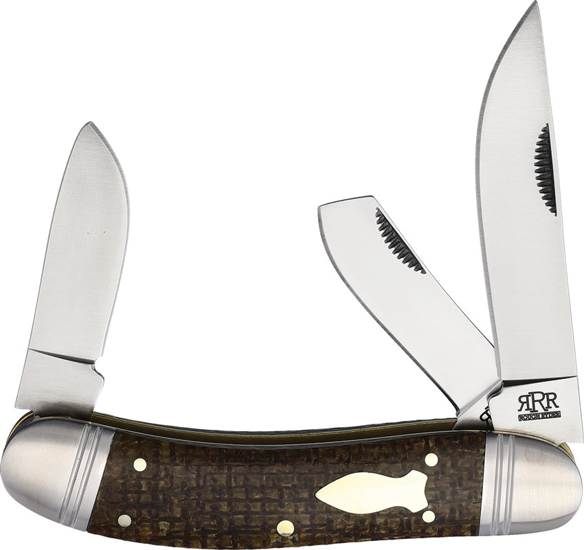 Roundup D2 Brown Micarta RRR026 D2