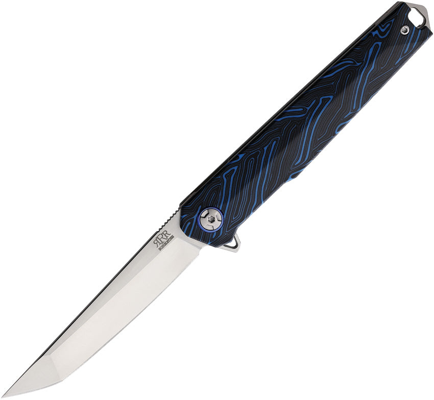 Linerlock Tanto Black/Blue