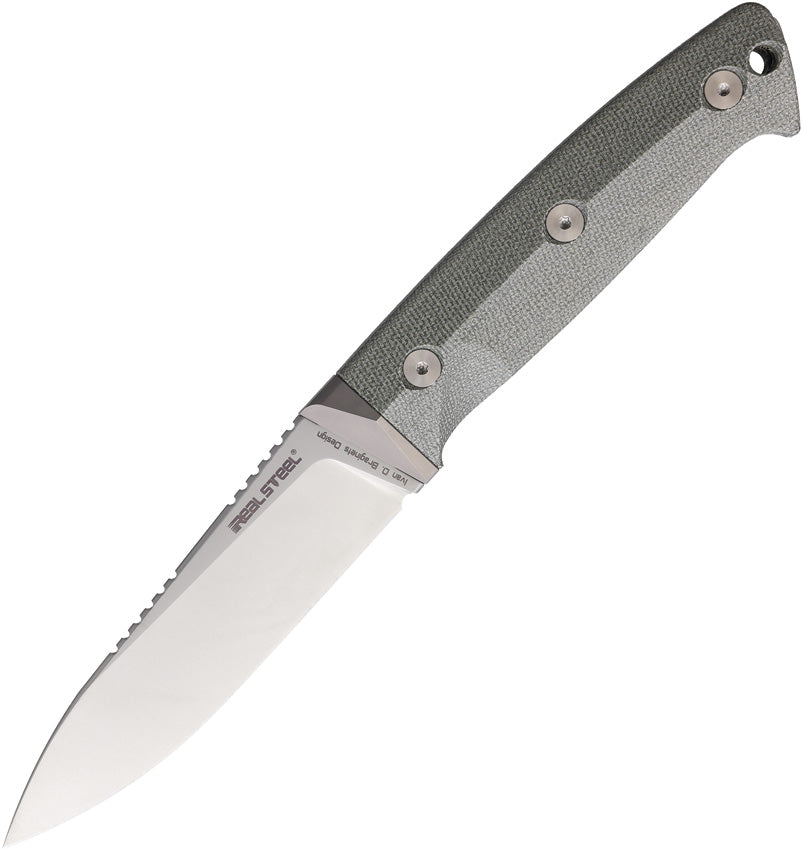 Black Thorn Fixed Blade GrnMic 3621GM