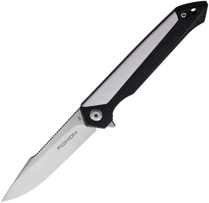 8"" Folding Knife D2 with G10 K3D2WHT