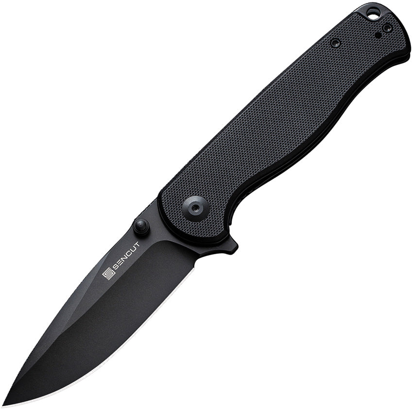 Errant Linerlock Black G10 S23054B-1