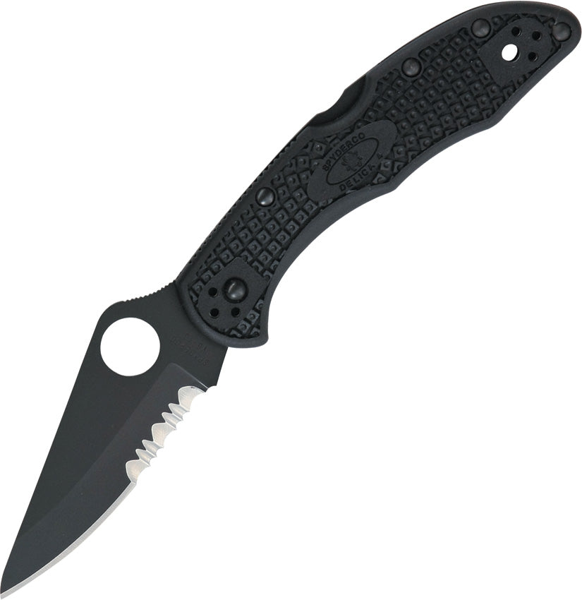 Delica 4 Lockback Black C11PSBBK