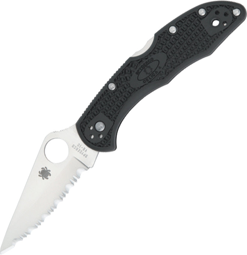Delica 4 Lockback Black C11SBK