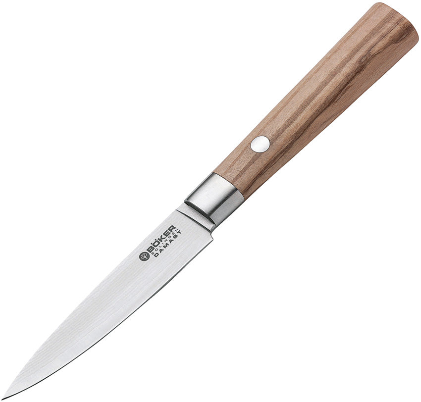 Damast Paring Knif Olive 130430DAM