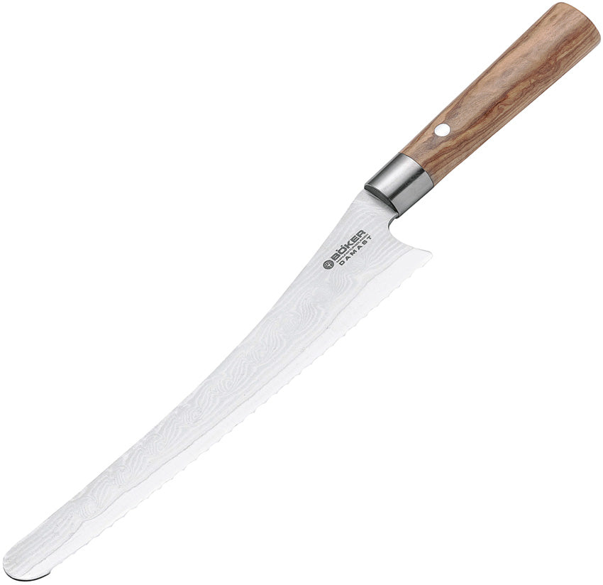 Damast Bread Knife Olive 130433DAM
