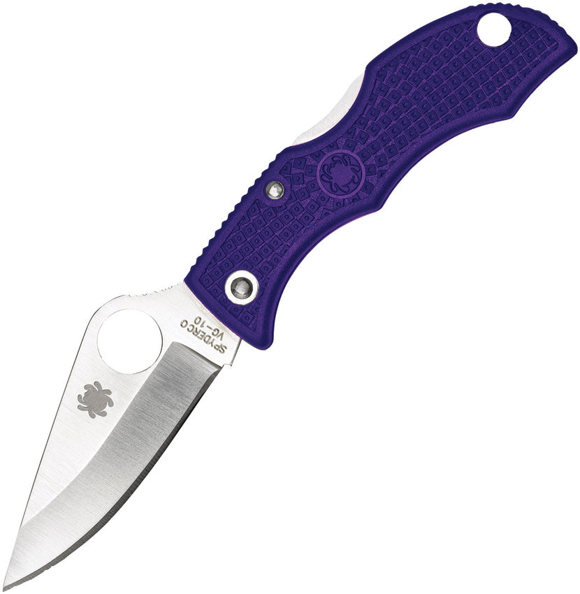 Ladybug 3 Lockback Purple LPRP3