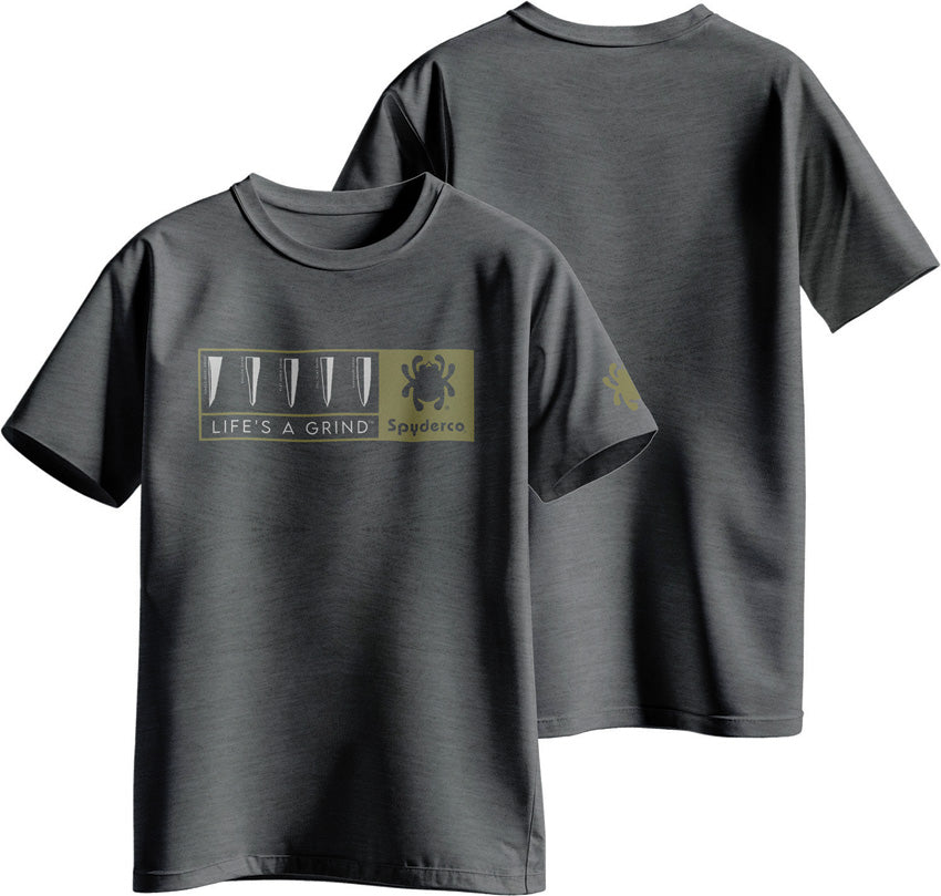 Life's A Grind T-Shirt Gry XL TS05HGY_XL