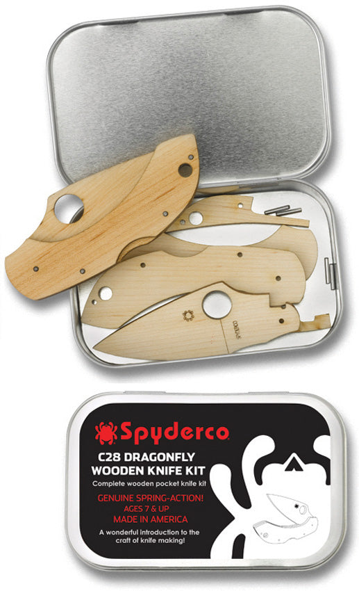 Dragonfly C28 Wooden Knife Kit WDKIT1