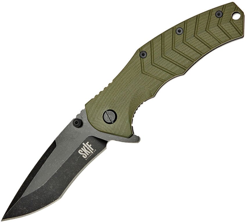 Griffin Framelock BSW Olive 422SEBG