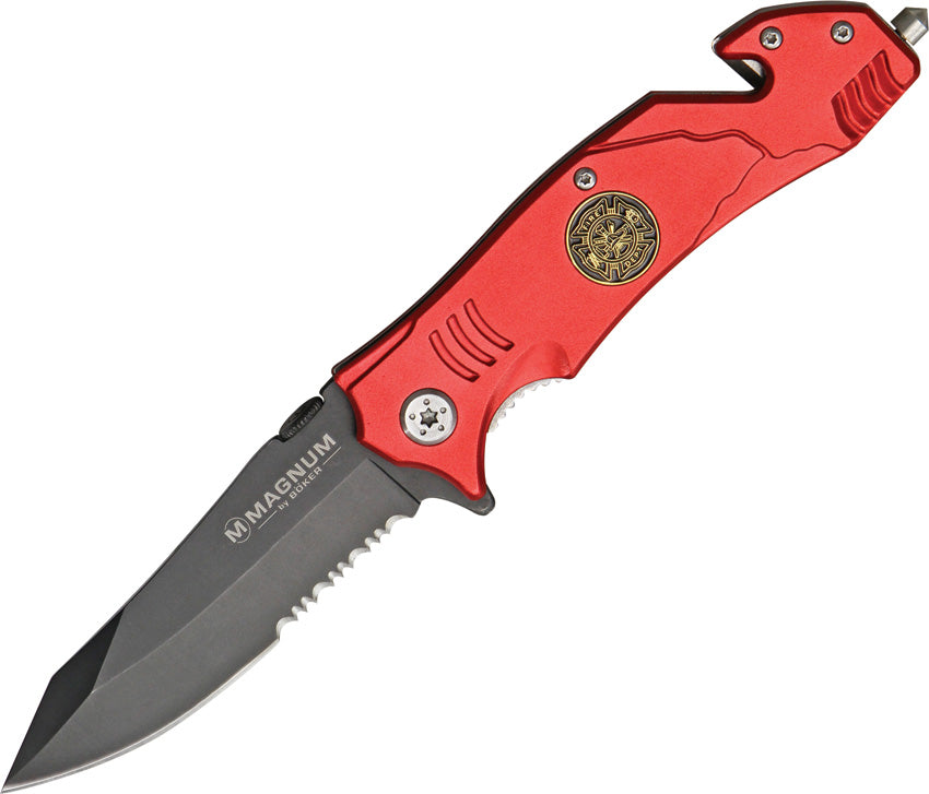 Rescue Linerlock Fire Fighter