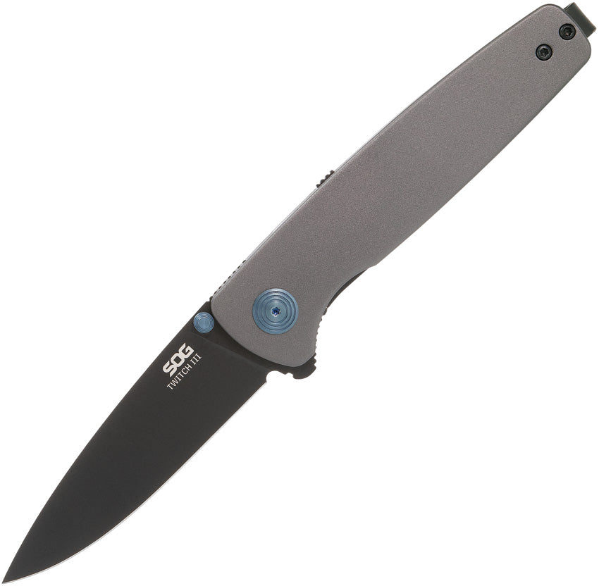 Twitch III Linerlock Gunmetal SOG-11-15-03-43