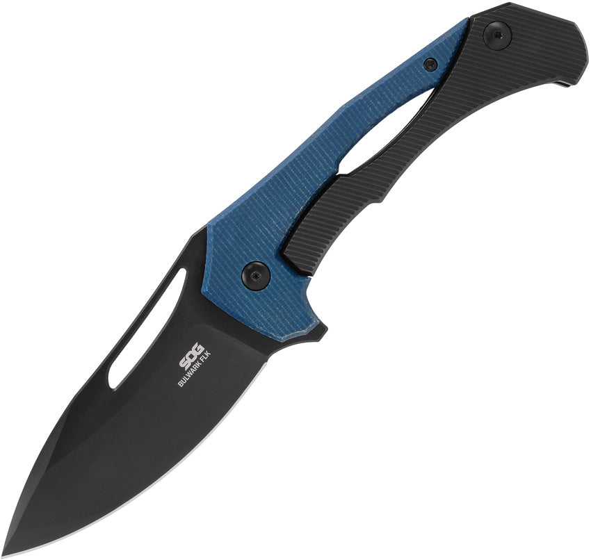 Bulwark Framelock Blue Micarta 14-24-01-57