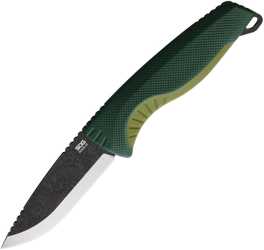 Aegis FX Fixed Blade Green SOG-17-41-02-41