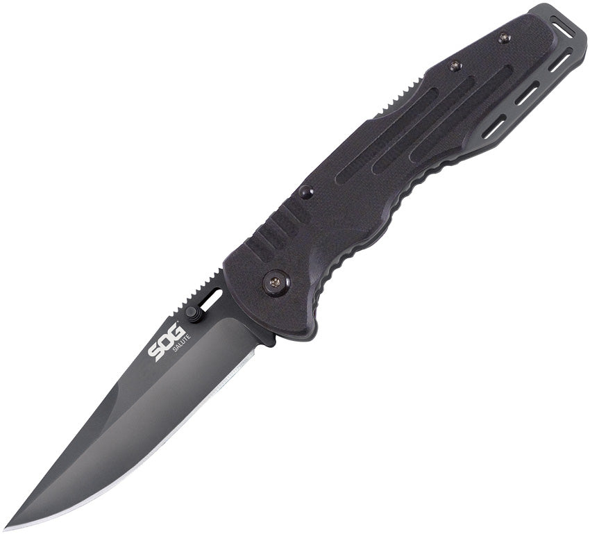 Salute Lockback Black