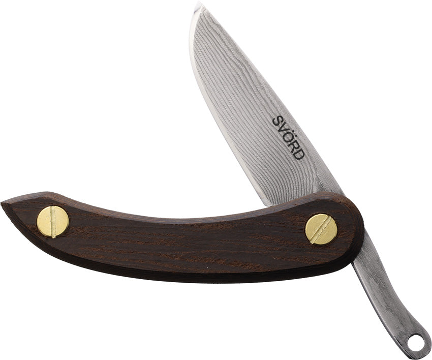 Peasant Mini Hardwood Damascus PKMDAMAX