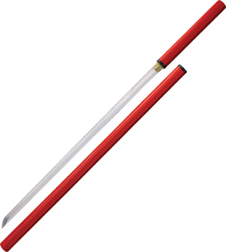 Red Straight Sword Hand Forged SX1201