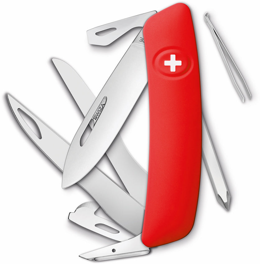 D08 Swiss Pocket Knife Red KNR.0126.1900
