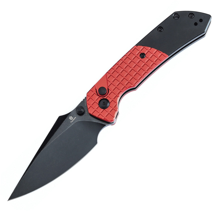 Fenrir Button Lock Red/Black T1034S3