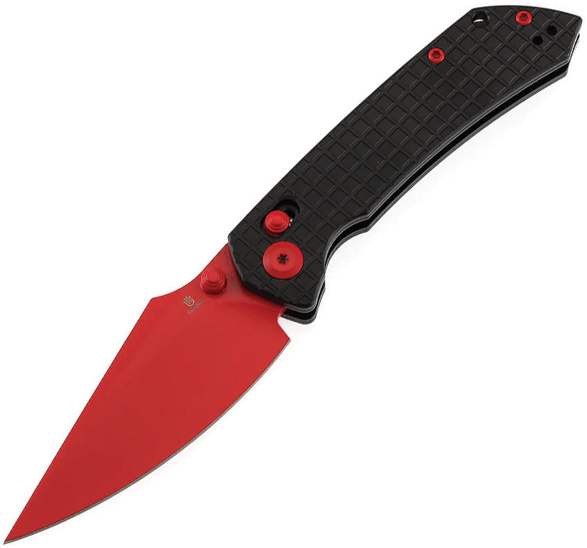 Fenrir Button Lock Red/Black