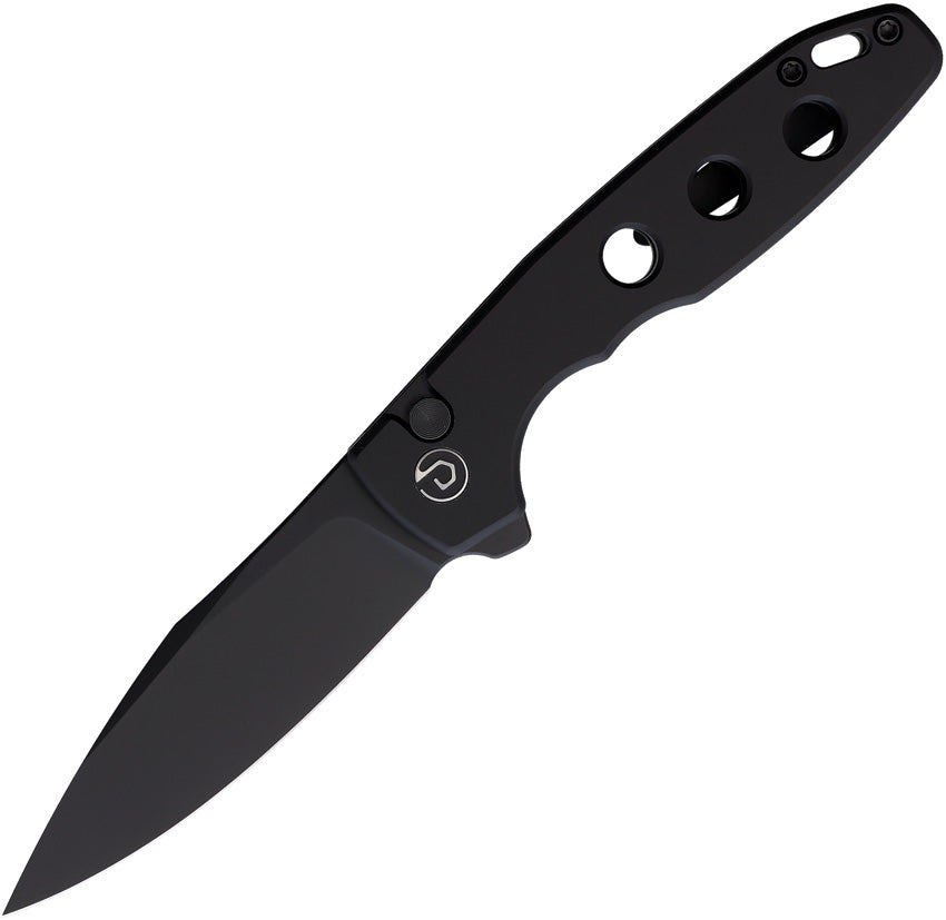 Ghost Button Lock Black TD016BK