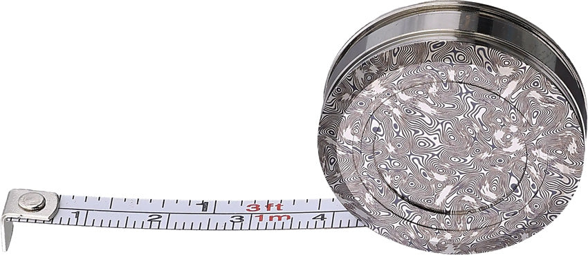 Keychain Measuring Tape TT-001-BLK-SB