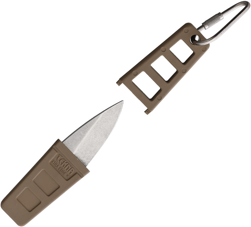 Xtra Edge Fixed Blade Tan TEK-XE-T