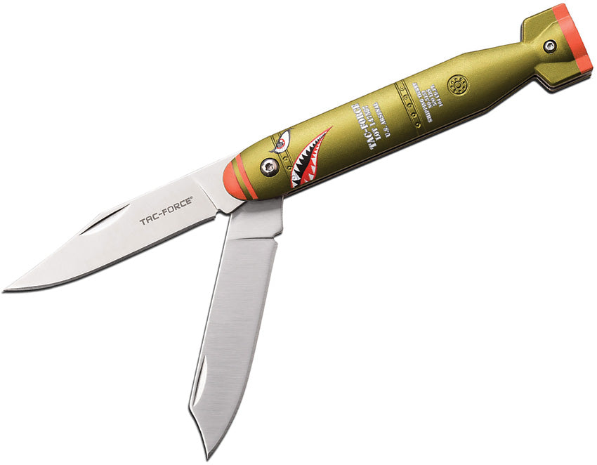 Bomb Knife Slip Joint Green TF-1039DBGN